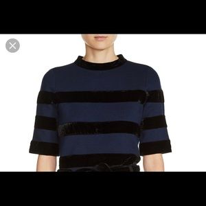 Elegant Navy Maje Top